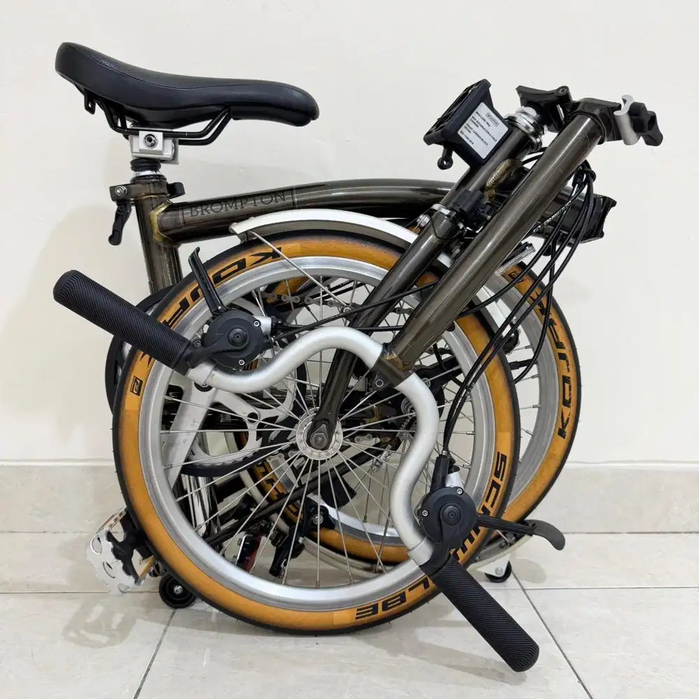 BROMPTON M6L BLACK LACQUER 2020 - ISTIMEWA