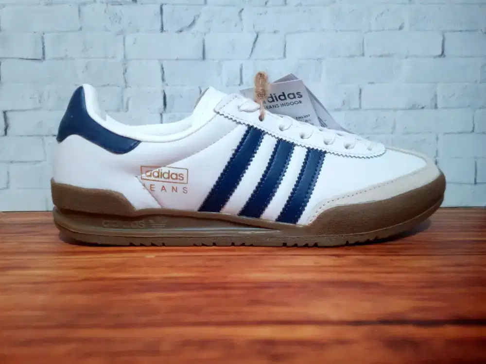Adidas Jeans White-Navy