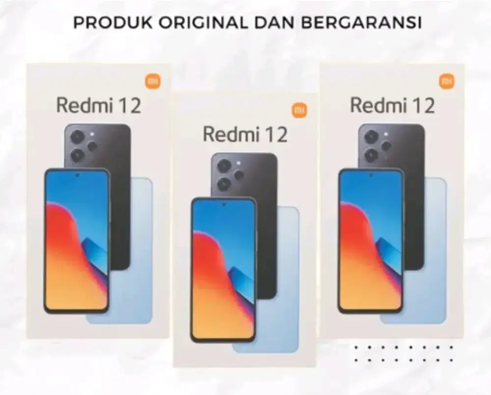 Xiaomi Redmi 12 8GB+256GB BNIB Garansi Resmi Indonesia