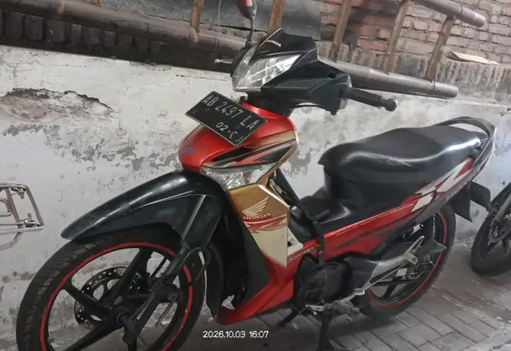 Honda Supra 125 THN 2008 plat AB kota