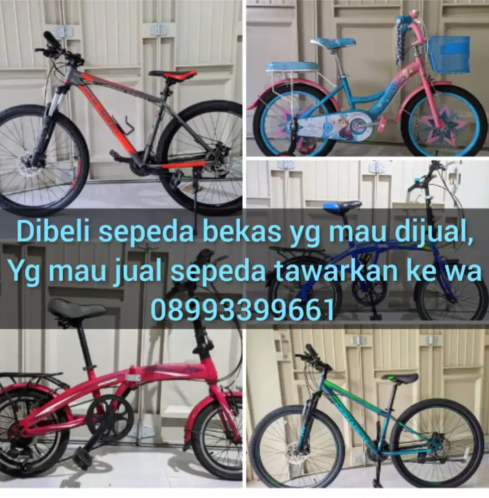 di beli sepeda bekas taj terpakai & mai di kual tawrakan saya beli