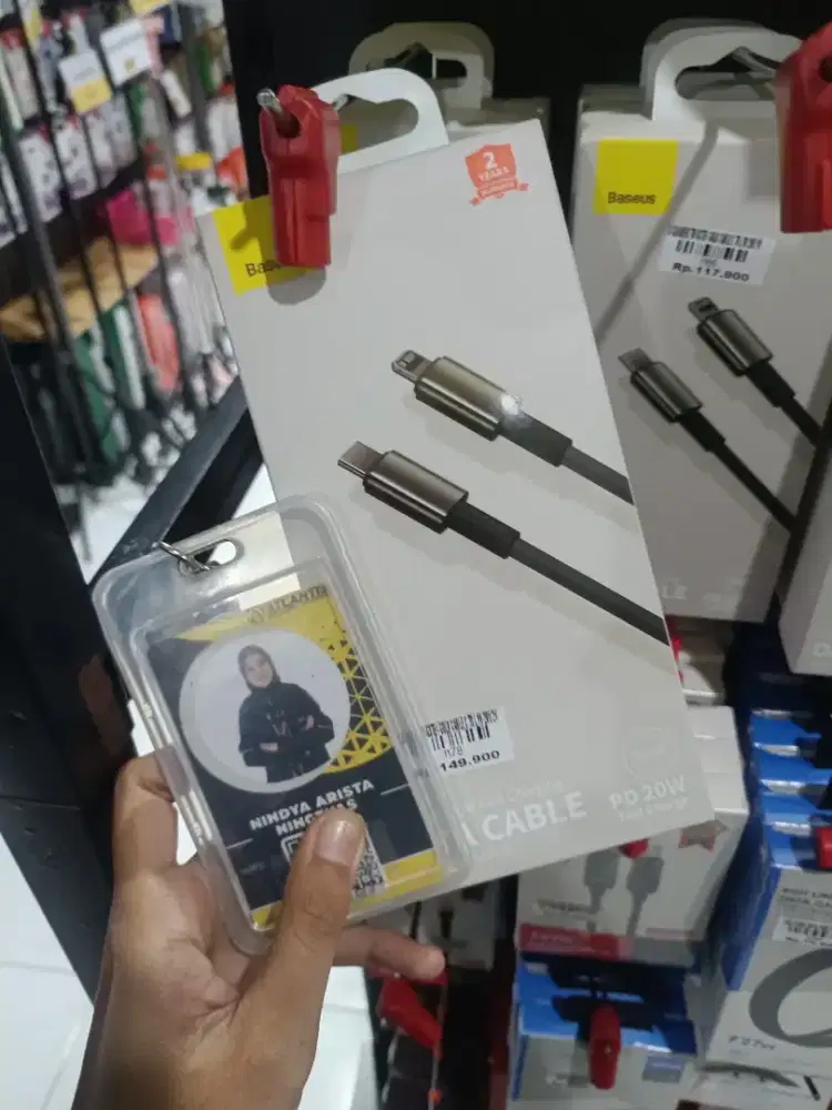 Baseus kabel data c to l ATLANTIS DAHSYAT