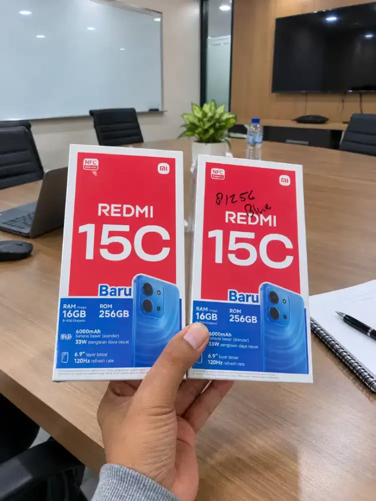 [ Fast respon WA ] Xiaomi Redmi 15C NFC 8+8/256 Garansi resmi 15bln