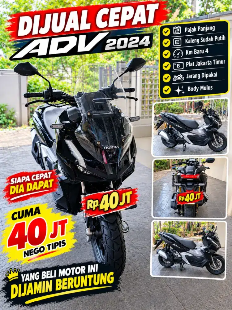 Dijual cepat adv 2024
