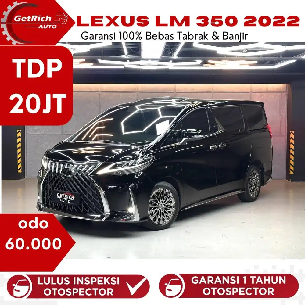 BERGARANSI !! LEXUS LM 350 7 SEATER 2022