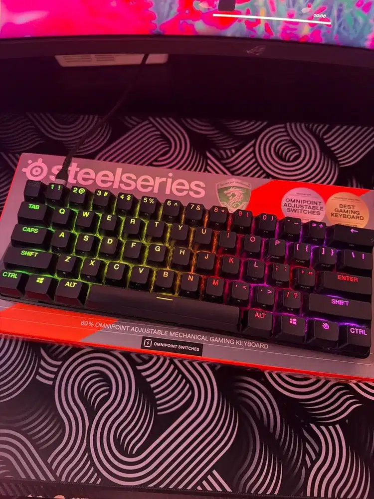 SteelSeries Apex Pro Mini Wireless - Mechanical Gaming Keyboard RT