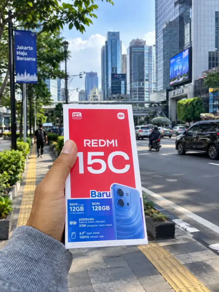 [ Fast respon WA ] Xiaomi Redmi 15C NFC 6+6/128 Garansi resmi 15bln