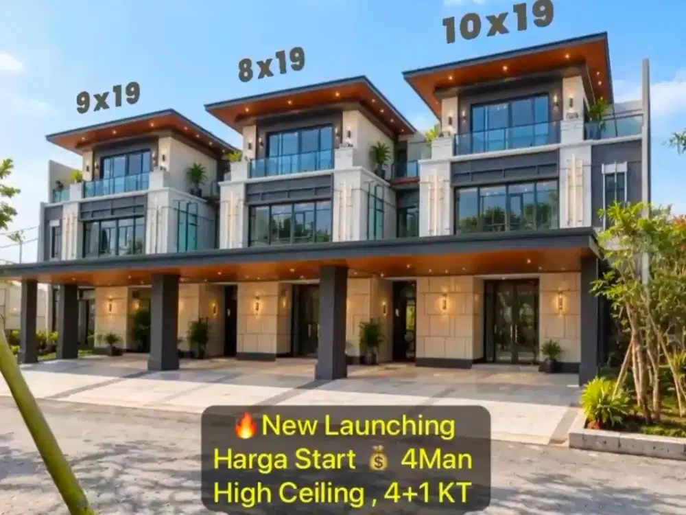 New launching! Altadena Prime Gading Serpong! 8X18 9X19 3Lantai 4Milyaran Cash 120X & Free PPN
