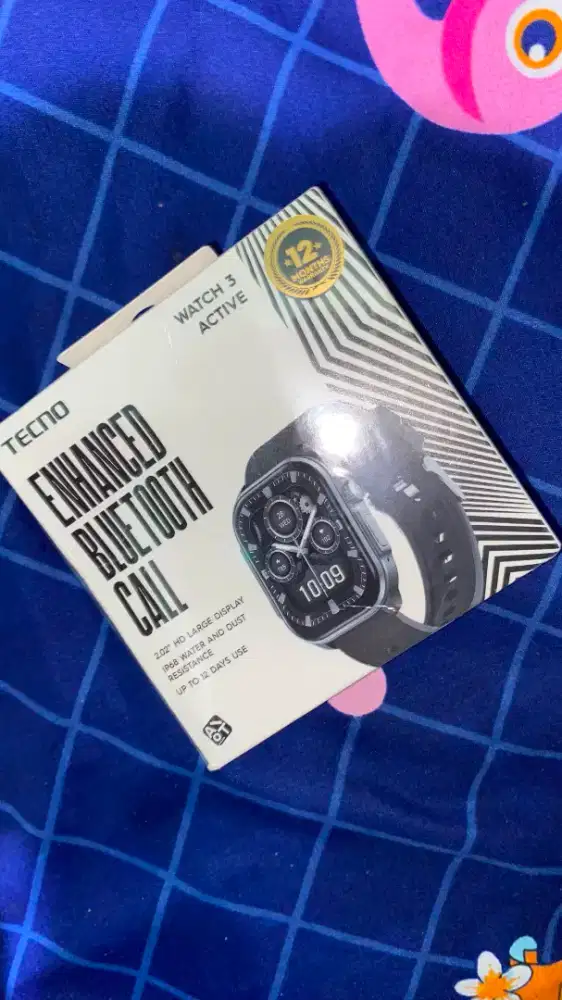 Tecno watch 3 active baru Segelan