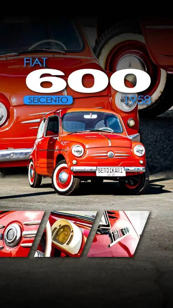 Fiat 600 seicento 1958 full paper