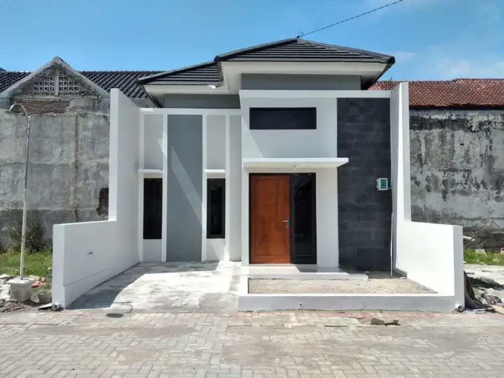 BEBAS DESAIN! Rumah 2 KT Dekat Candi Prambanan Jogja