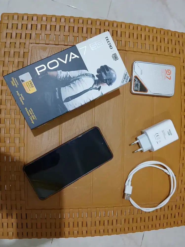 TECNO POVA 7 5G RAM 8+8/256; 6000mAh; 144Hz FHD+;