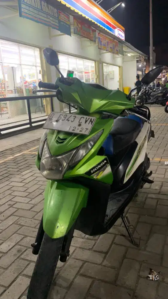 motor beat 2012 lengkap STNK, BPKB buka di harga 7 JT masih bisa nego