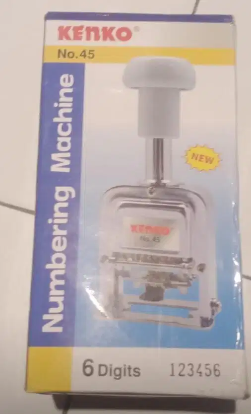 numbering machine 6 Digit