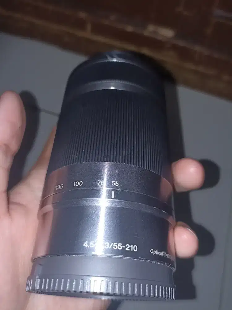 Lensa sony 55 210mm dan sdhc