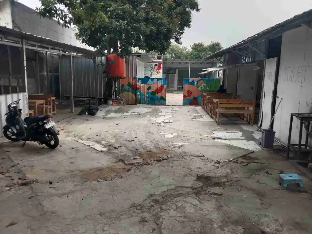 Disewakan Tanah & Bangunan ex SPPG cocok buat gudang logistik, workshop dll di Gandul, Cinere, Depok