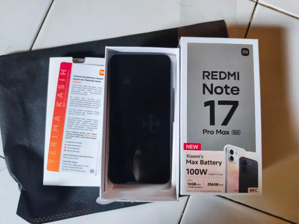 redmi note 17 pro max 8/258