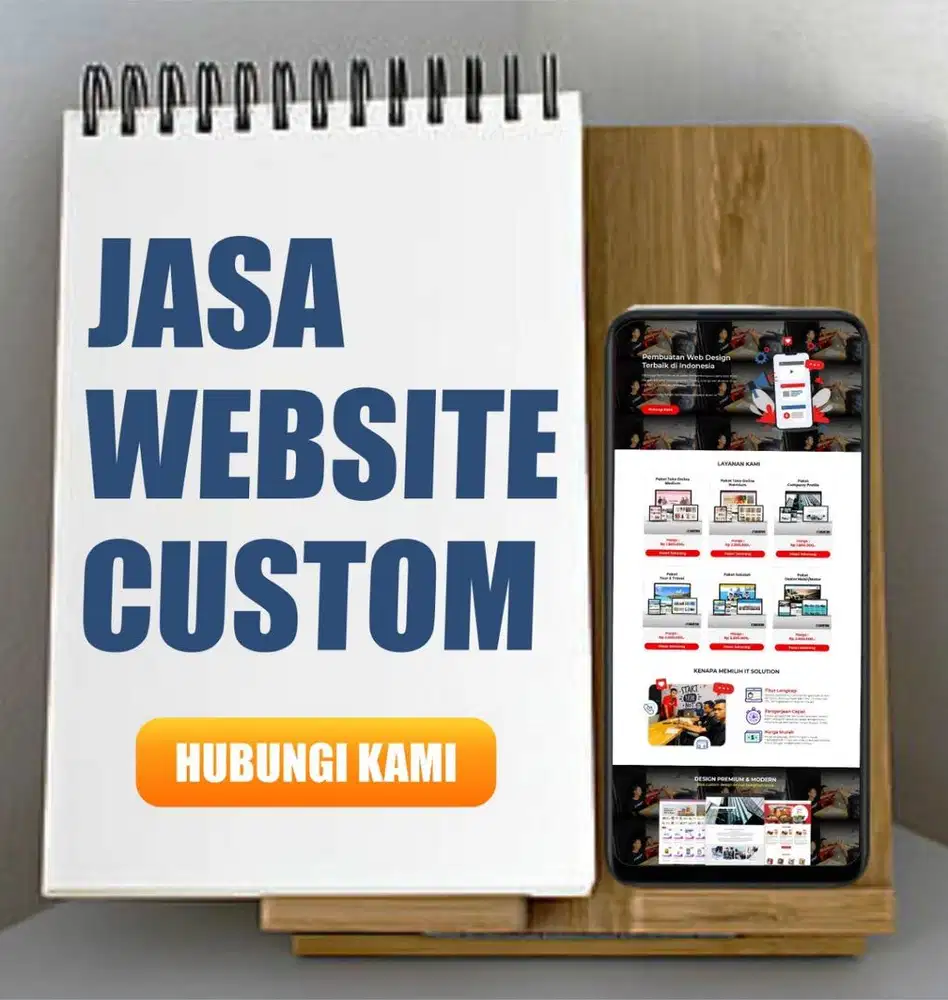 Jasa Pembuatan Website Custom Profesional Sesuai Kebutuhan