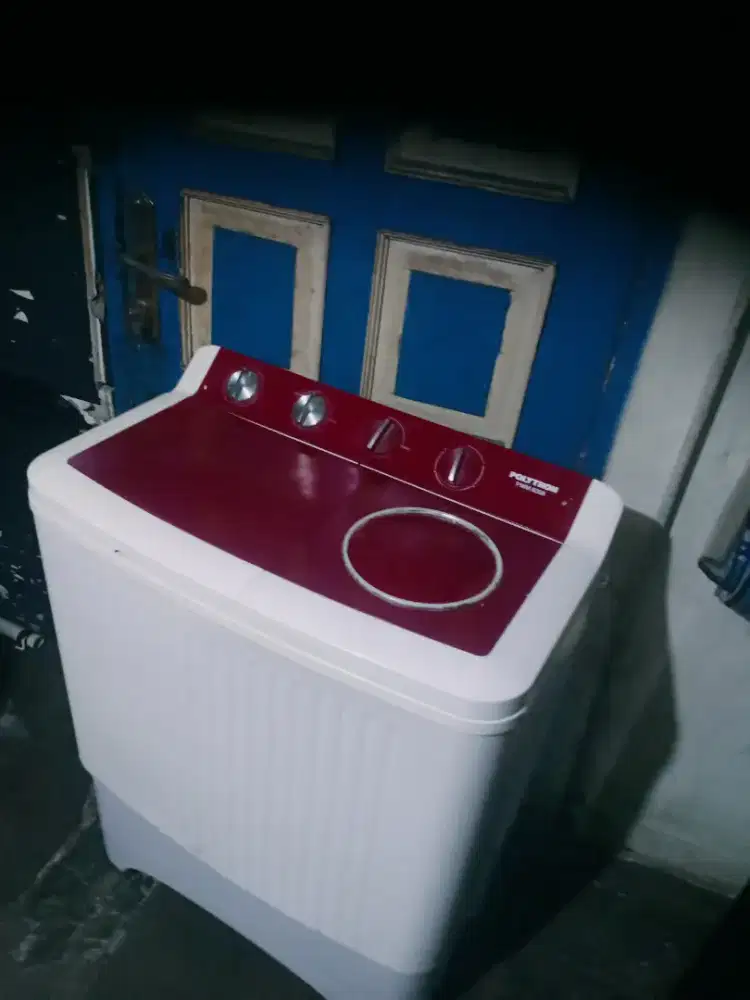 Jual mesin cuci Polytron Kapasitas 8 kg mesin ori normal bisa diantar