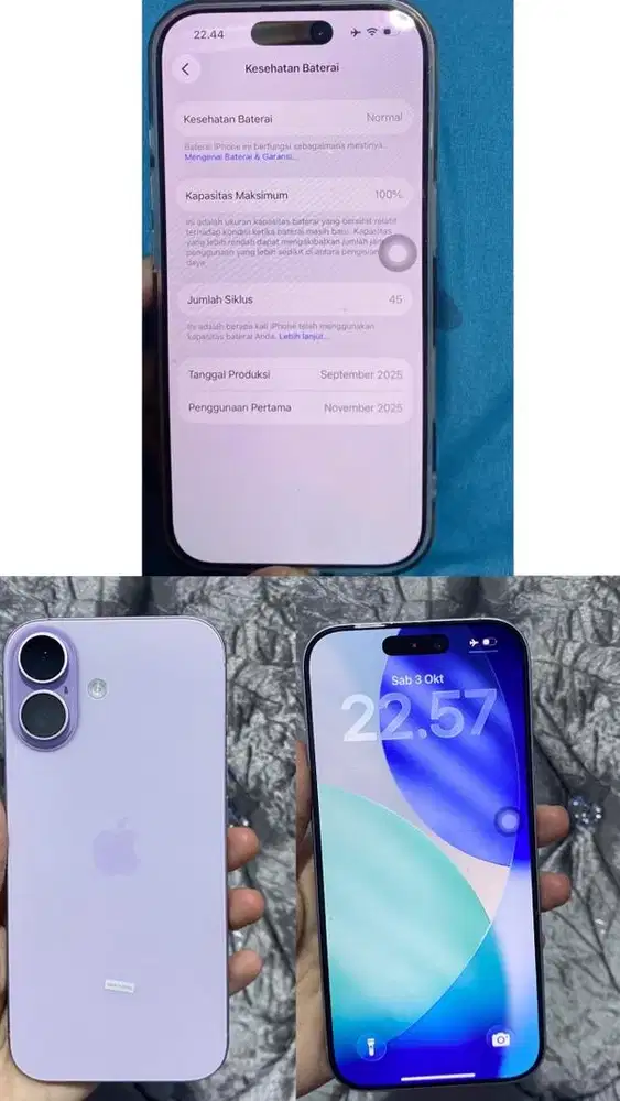 iPhone 17 Basic 256gb Lavender Ex - Resmi