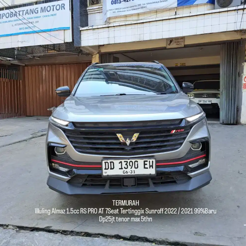 Wuling Almaz 1.5cc RS PRO 2021 / 2022 TipeTertinggix Sunroff 99%Baru
