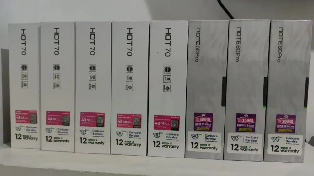 Infinix hot 70 baru segel bnib garansi resmi
