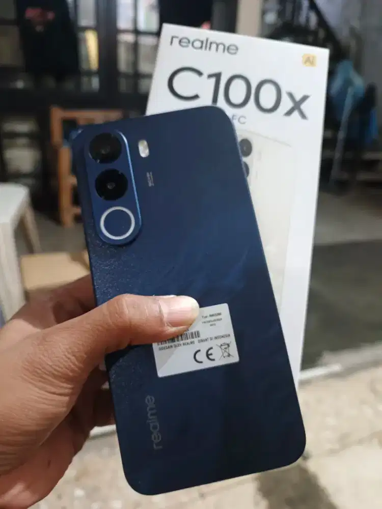 REALME C100X LIKE NEW BATTRE 8000MAH FULLSET GARANSI PANJANG