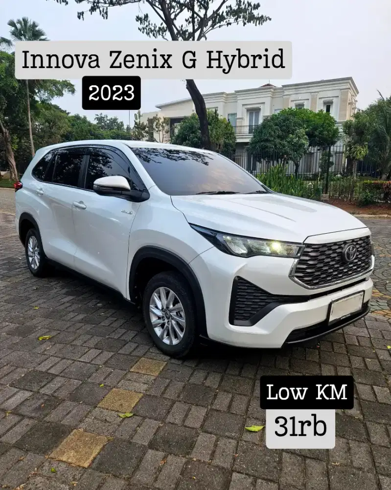 CASH [KM 31rb] Toyota Innova Zenix G Hybrid 2023