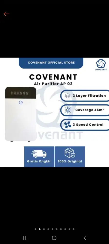 Air Purifier covenant
