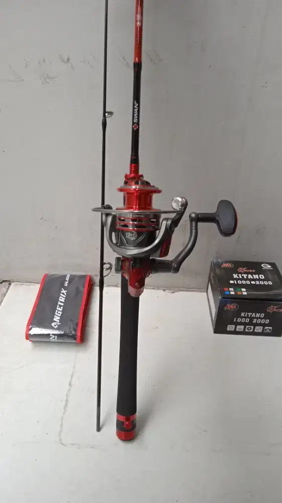 Pancing set Galatama/galapung, kolaman/empang