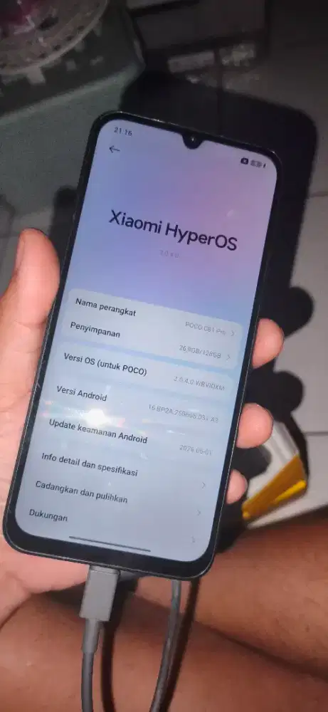Poco c81 pro 4/128gb fulset