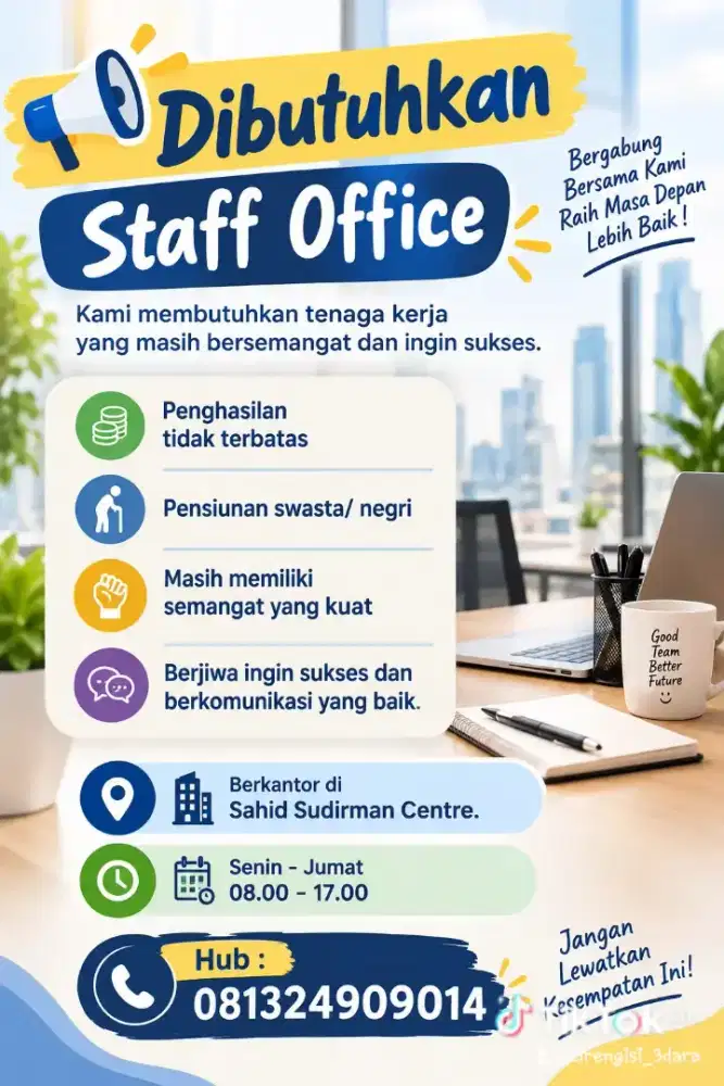 Lowongan staf office
