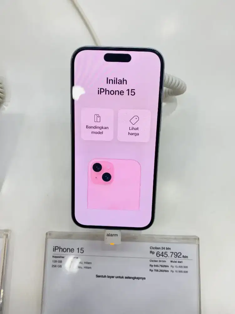 KREDIT IPHONE 15 SERIES 128GB