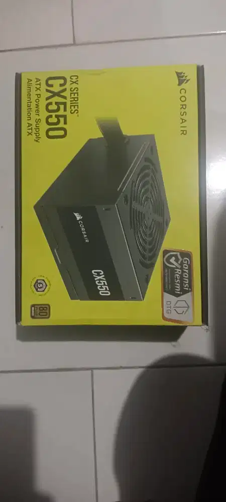 Corsair CX550 80 plus bronze (fresh)