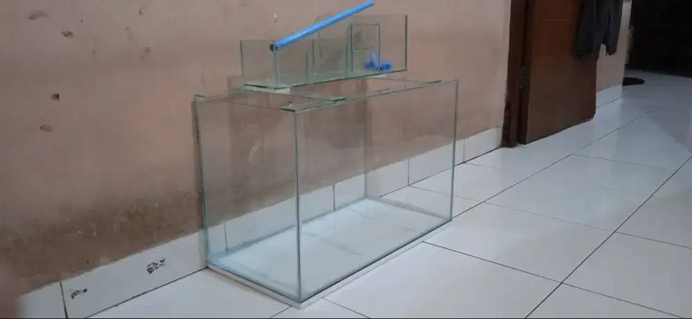 Aquarium 60xm+top pilter 50cm