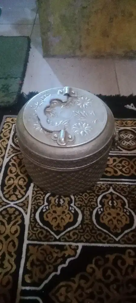 Rantang Bogem Aluminium Ukir Jadul