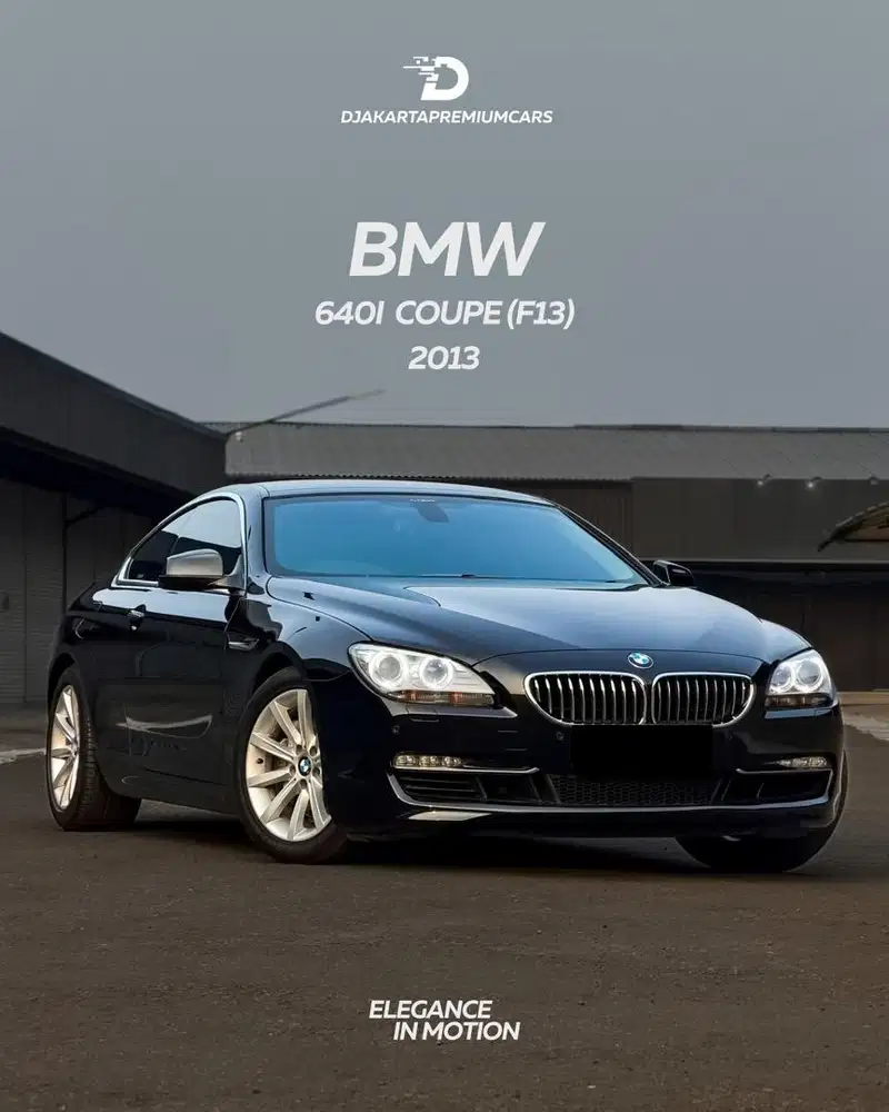 BMW 640i COUPE (F13) 2012 TERMURAH