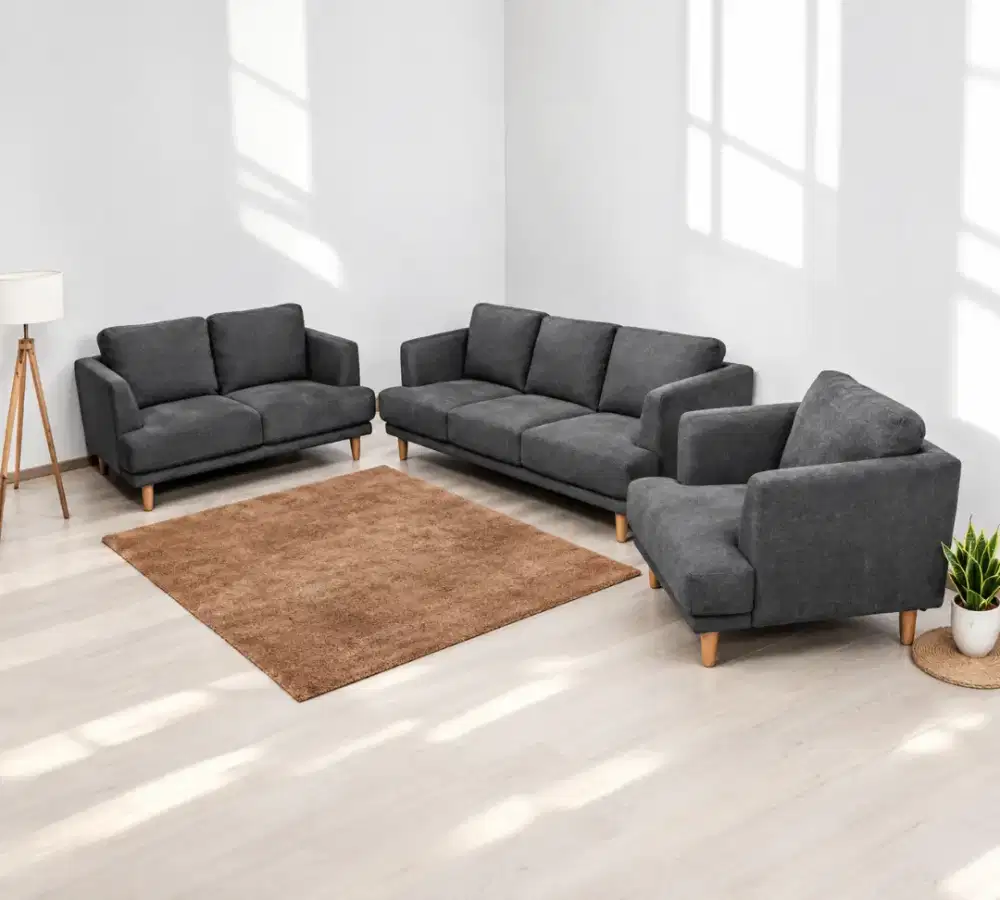 ZUKO SOFA SET 1S+2S+3S