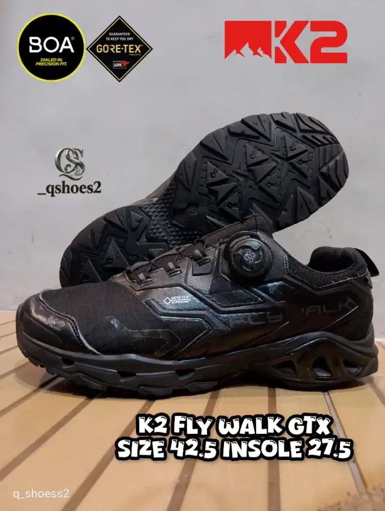 K2 FLY WALK Gore-tex surround triple black