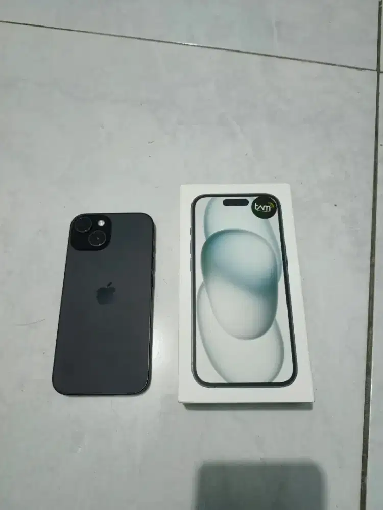 Iphone 15 Second Garansi Resmi 6/128