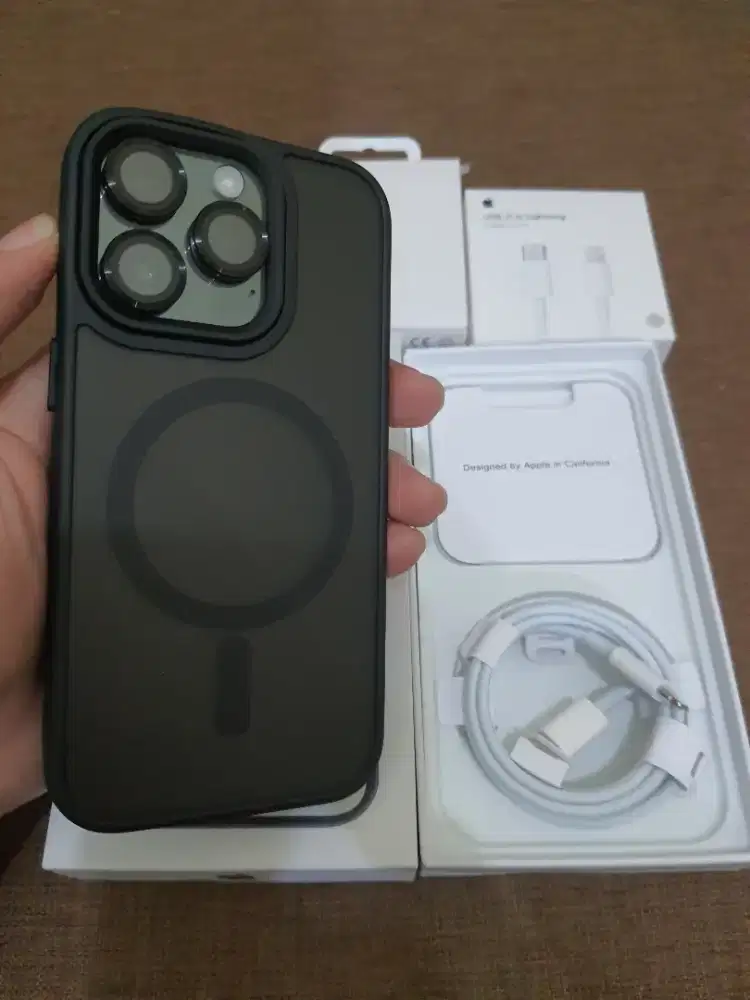Dijual IPhone 14 Pro 128 GB Space Black Bypass Mulus Tidak Ada Kendala