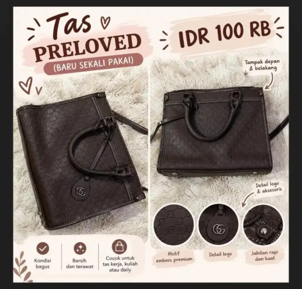 Tas wanita (preloved)