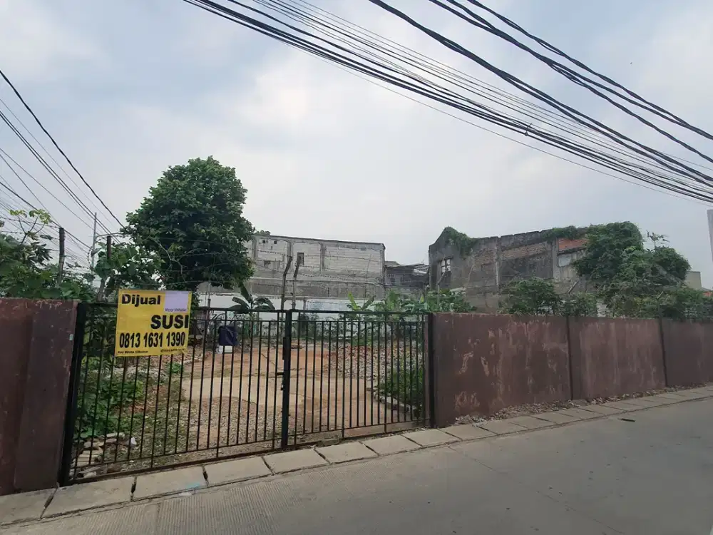 Kavling Komersil Siap Bangun di Jl.Ratu Asia Duri Kepa