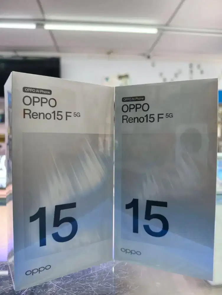 OPPO RENO 15F 5G 8/256GB BARU SEGEL BOX GARANSI RESMI 1 TAHUN