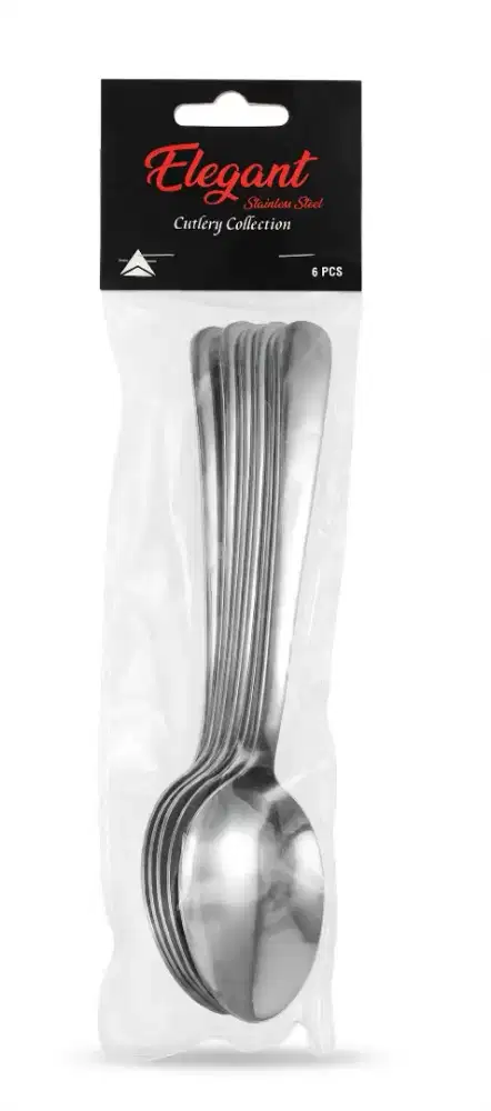 Sendok Makan Elegant 6 Pcs Stainless Tebal Anti Karat