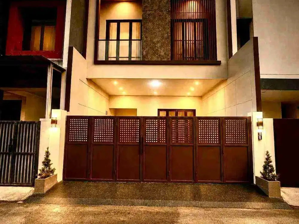 Dijual rumah minimalis 3 lt brand new di Pulo Asem Timur hadap Utara