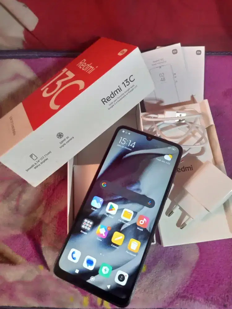REDMI 13C Ram.8/256gb Fullset Nominus