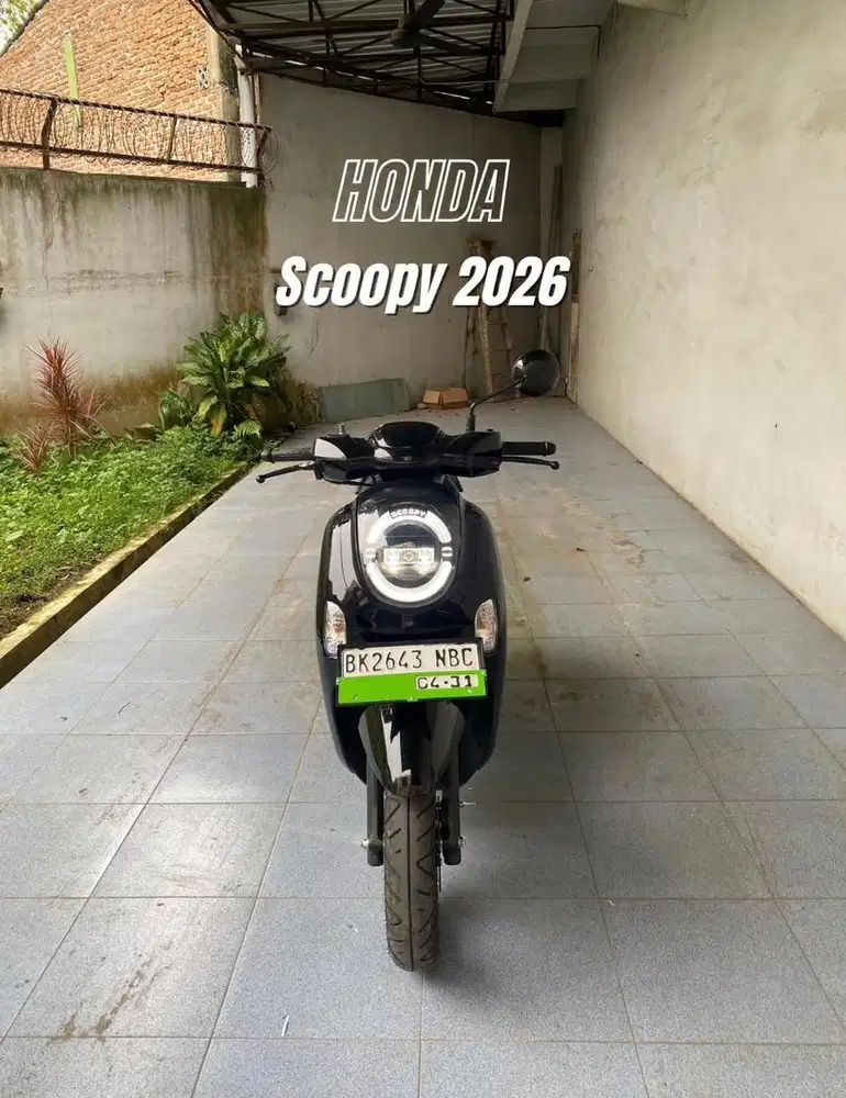 Honda Scoopy 2026 Non Keyless
