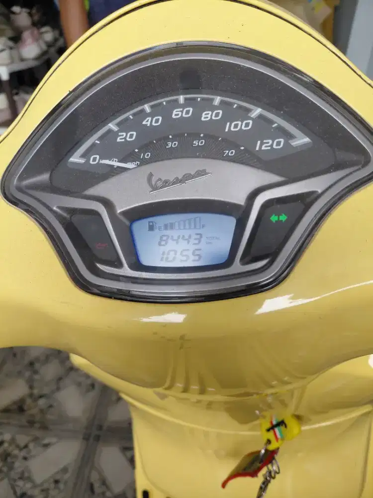 Vespa Yellow Family