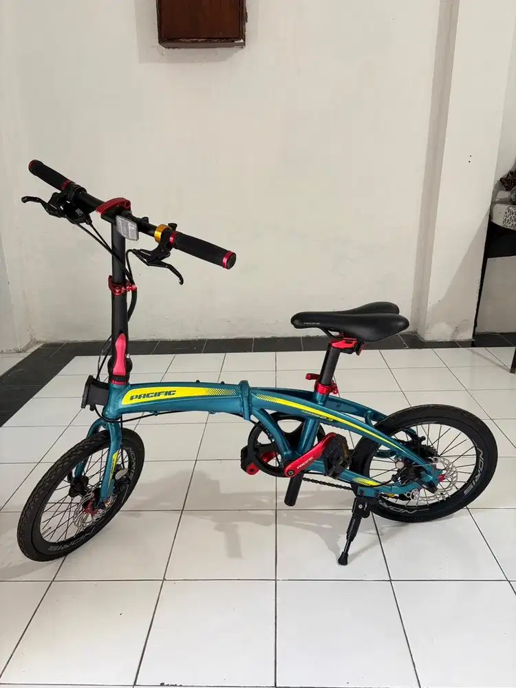 Sepeda Lipat Pacifik Frame Aluminium